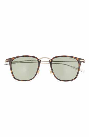 Montblanc 40mm Square Sunglasses