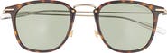 Montblanc 40mm Square Sunglasses