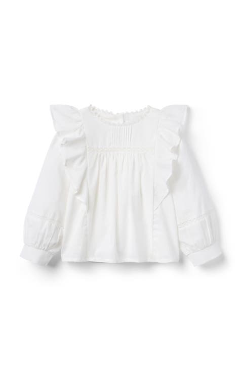 Ruffle Pintuck Top (Little Kid & Big Kid)