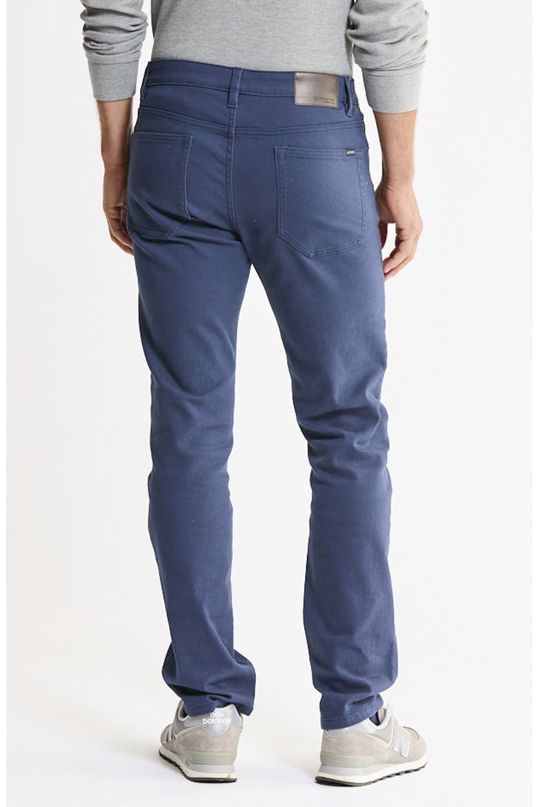 Brushed Bull Denim 5-Pocket Jeans, Alternate, color, NAVY