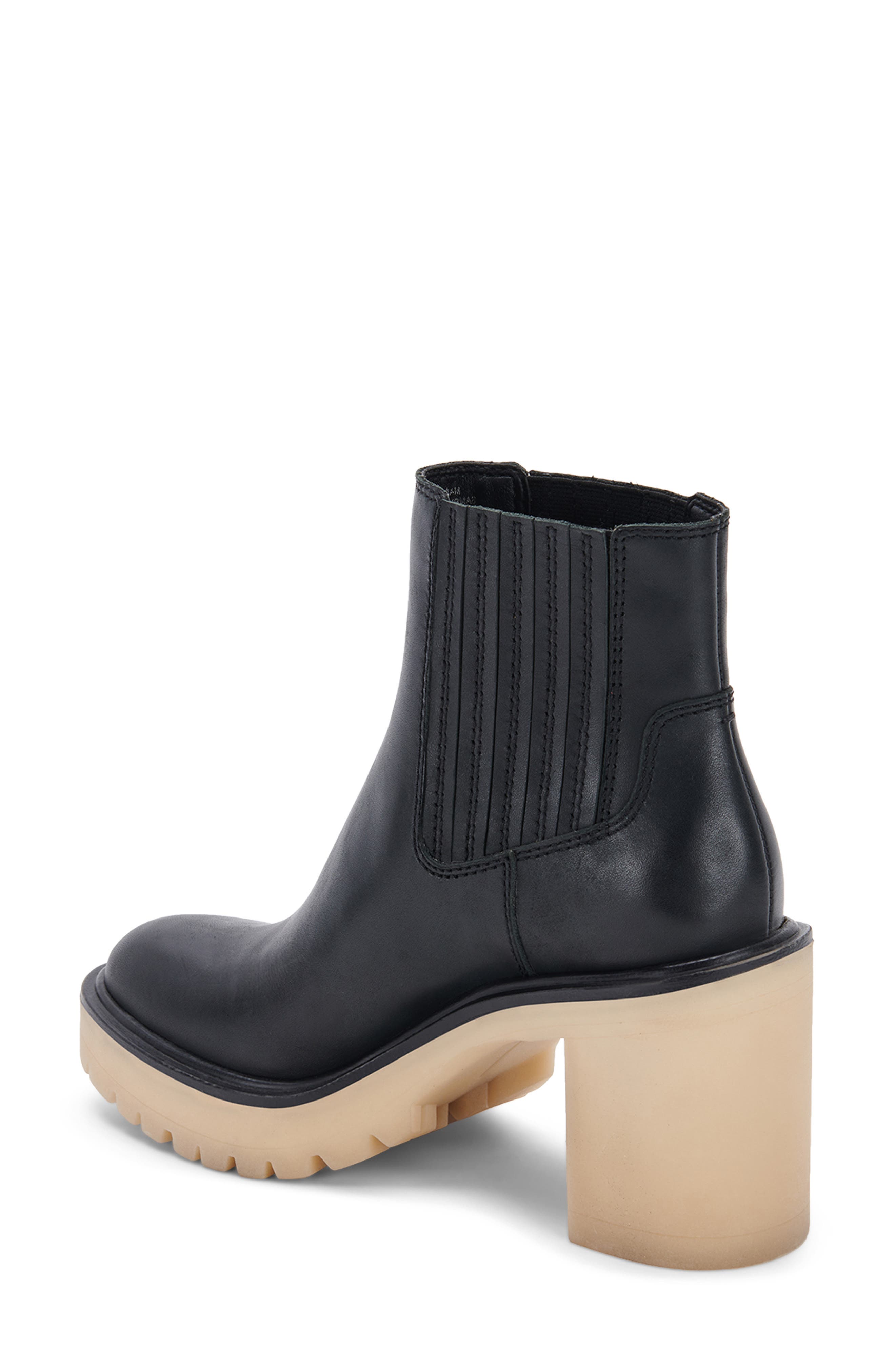 Dolce Vita Caster H2O Waterproof Lug Sole Platform Bootie - Wide Width Available, Alternate, color, 