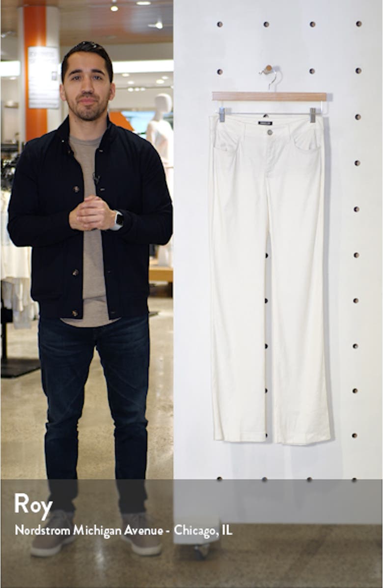 Wide Leg Linen Blend Pants, sales video thumbnail