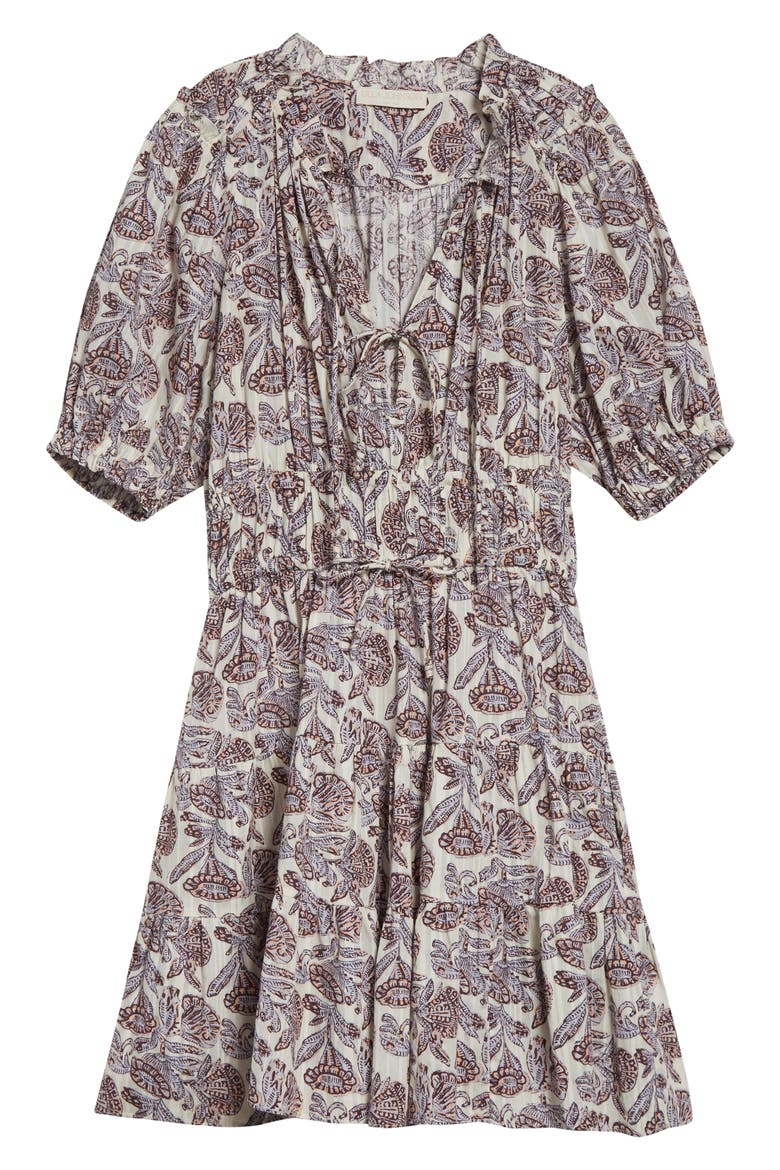 Soffia Print Tiered Dress, Alternate, color, MEADOW