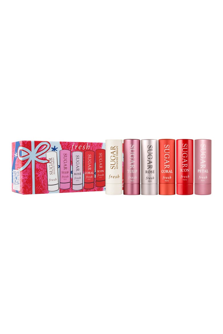 Sugar Hydrating Lip Minis Set (Nordstrom Exclusive), Main, color, NO COLOR