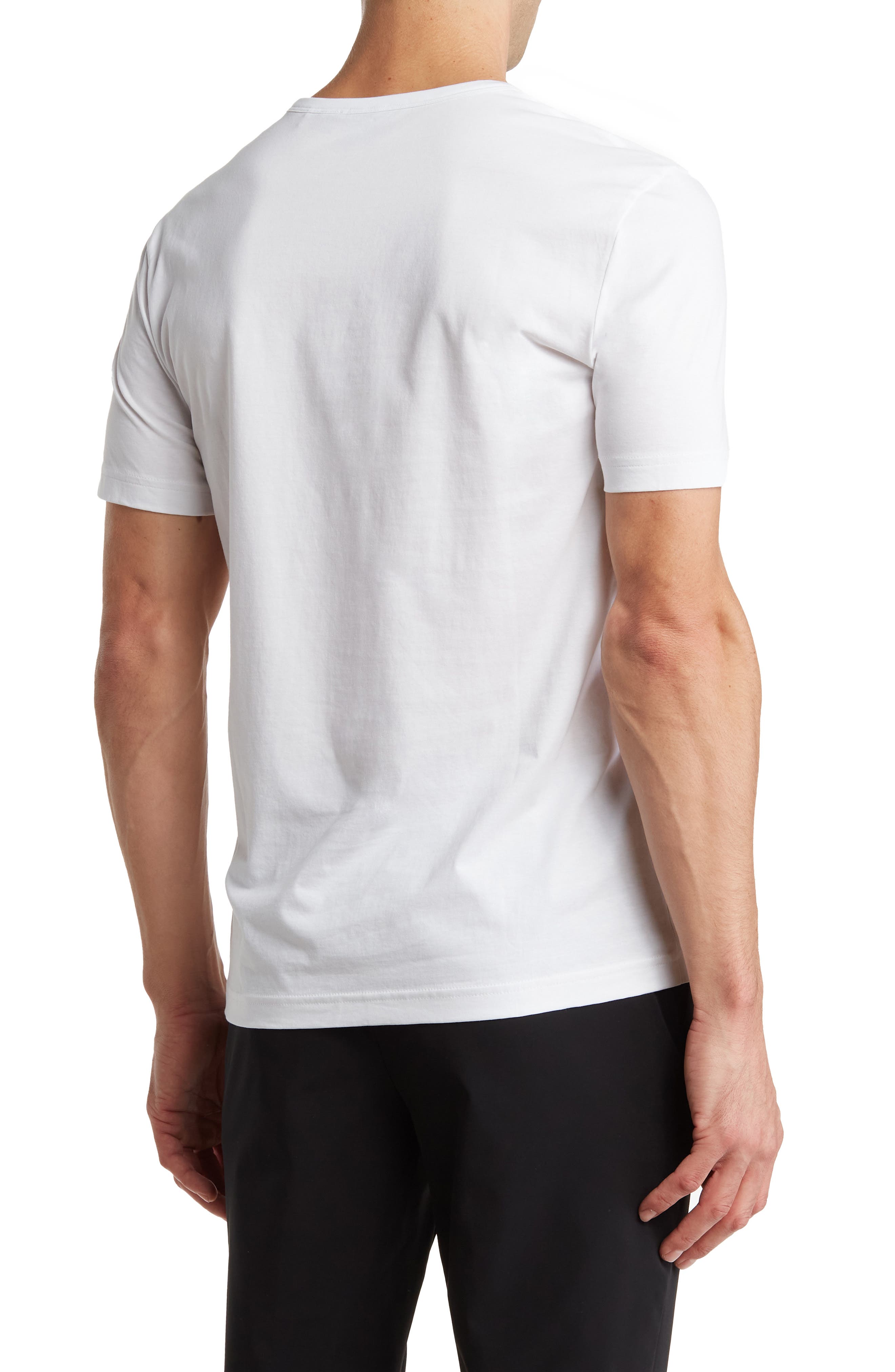Cotton Curved Logo T-Shirt - image 4