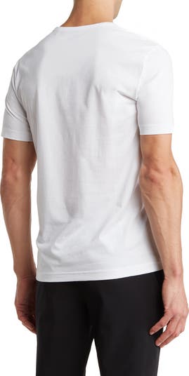 Cotton Curved Logo T-Shirt