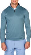 TailorByrd Modal Blend Quarter Zip Polo