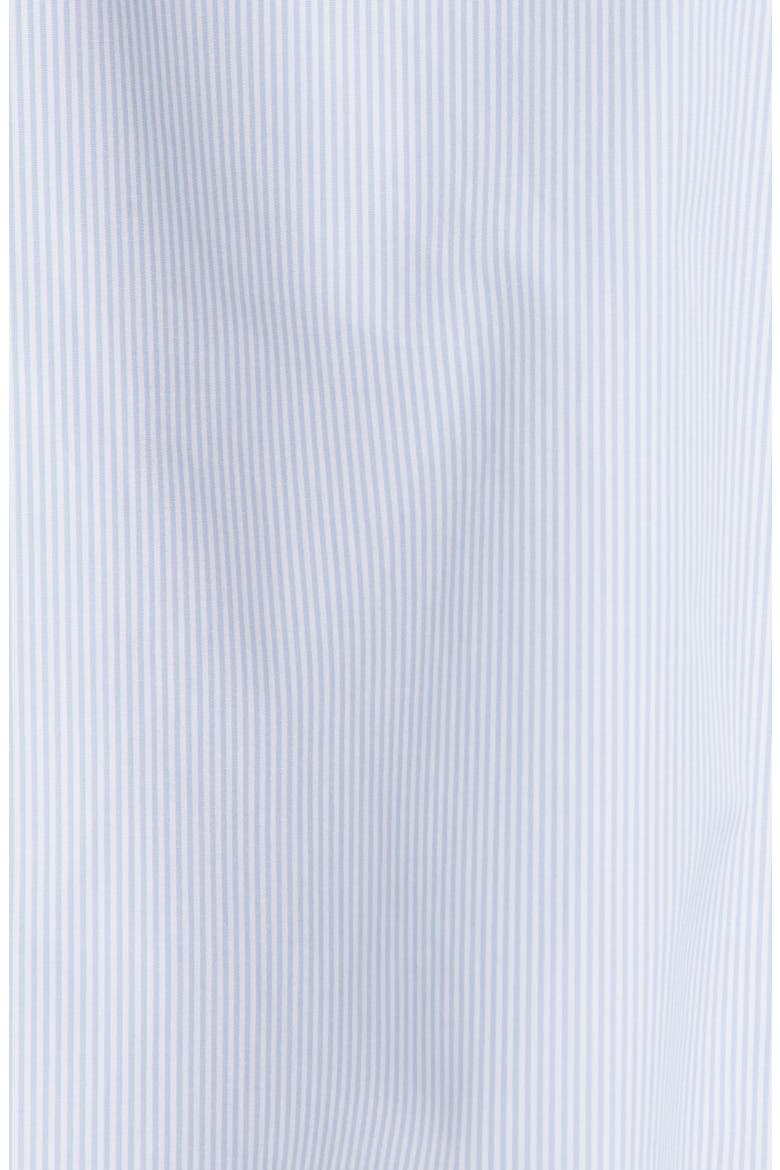 Trofeo Microstripe Comfort Fit Overshirt, Alternate, color, WHITE/ LIGHT BLUE
