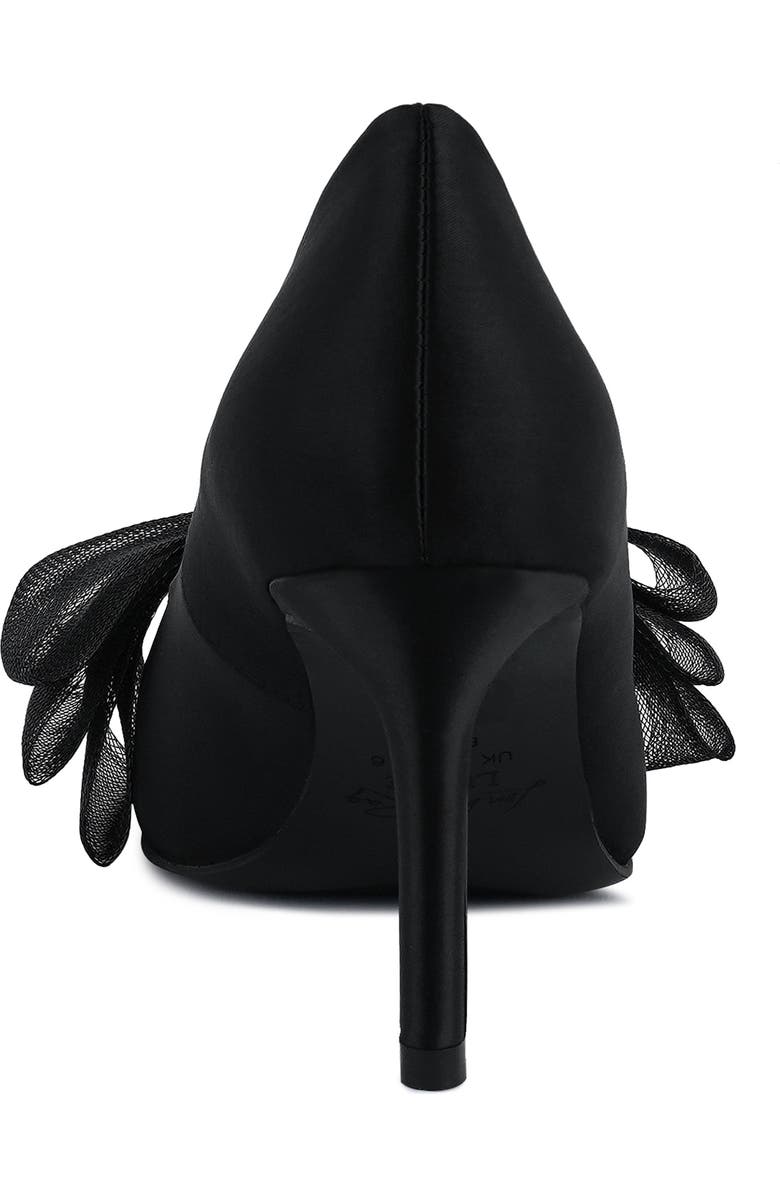 LONDON RAG Odette Crystal Embellished Bow Stiletto Pump, Alternate, color,