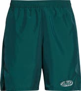 PALMES Oval Logo Embroidered Tennis Shorts