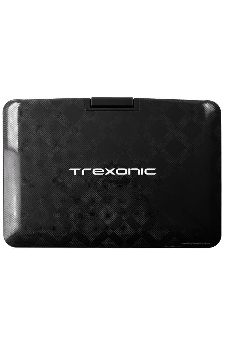 Trexonic 14.1in Portable TV+DVD Player with Swivel TFT-LCD Screen and USB,SD,AV,HDMI Inputs, Alternate, color, Black