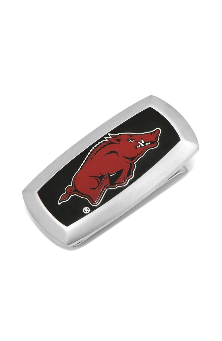 Cufflinks, Inc. University Of Arkansas Tie Clip, Main, color,