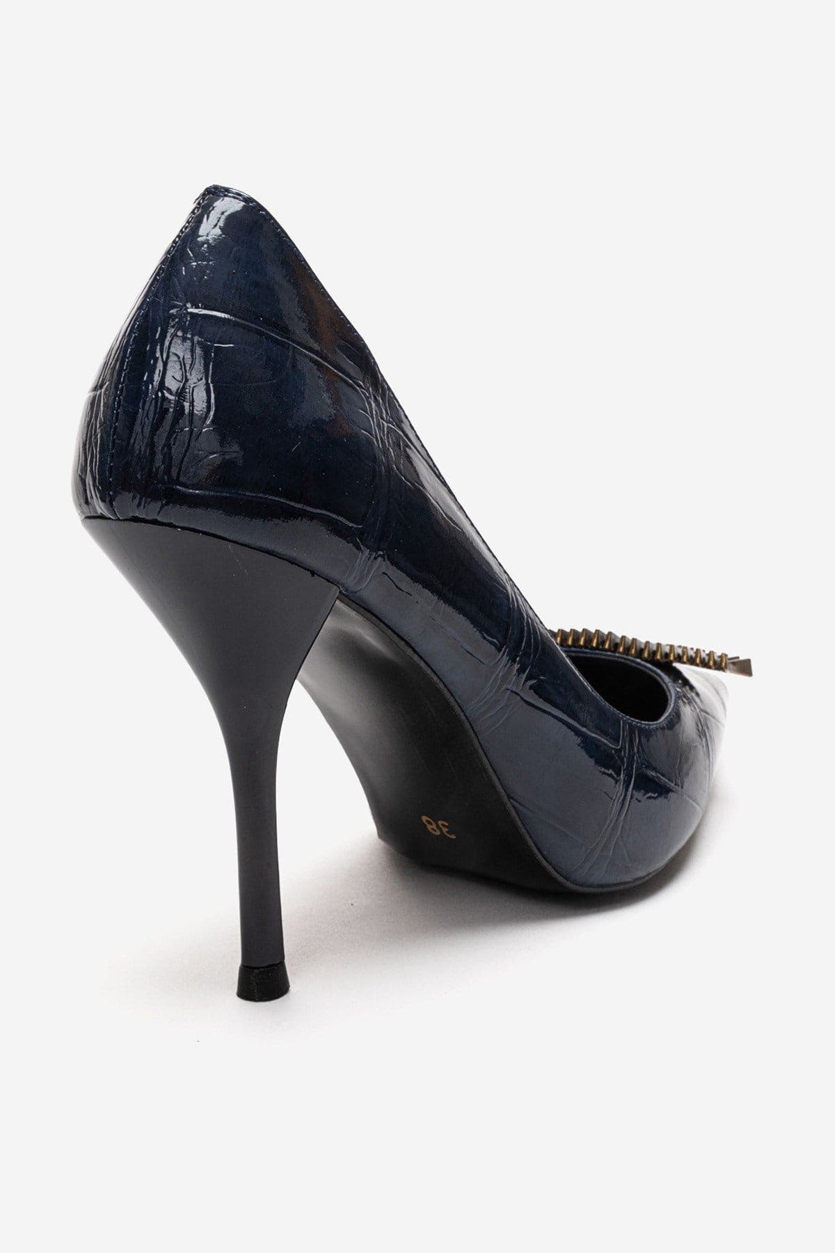 Dexen Stiletto Pump, Alternate, color, Navy Print