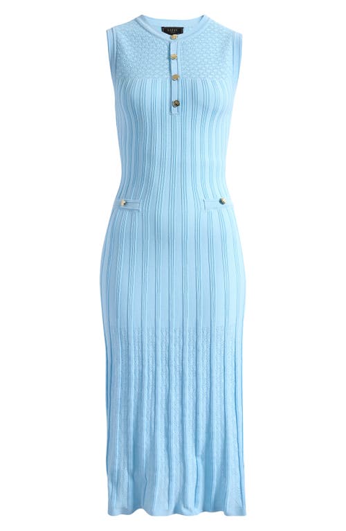 Lipsy Sleeveless Pointelle Rib Midi Dress
