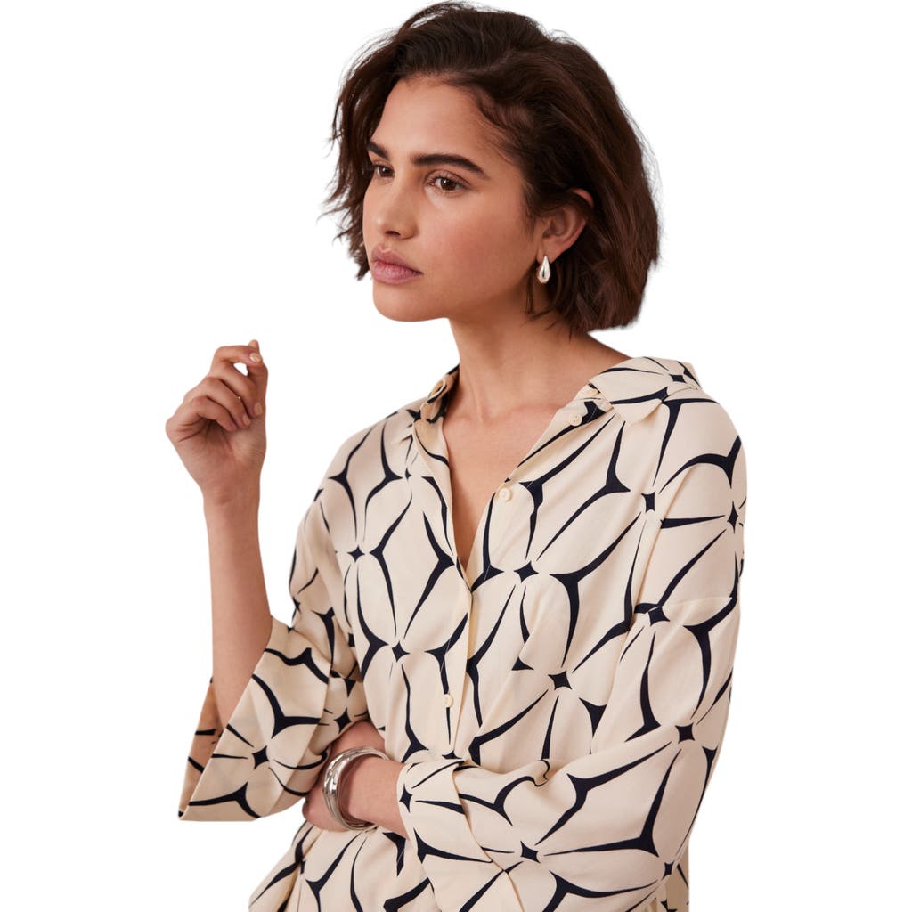 MINT VELVET MINT VELVET GEO PRINT RESORT SHIRT