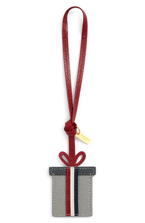 Present Leather Bag Charm