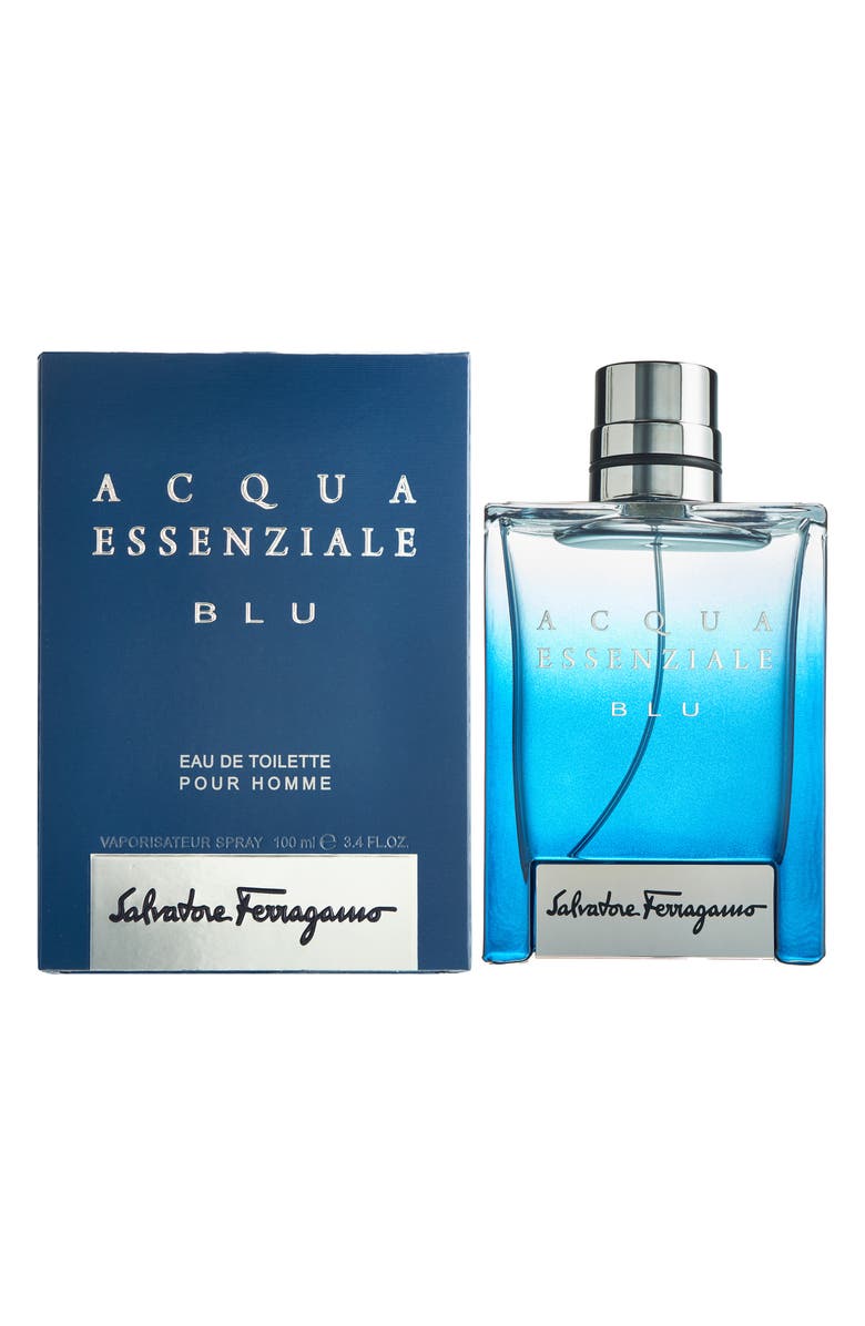 FERRAGAMO Acua Essenziale Blu Eau de Toilette, Alternate, color, 