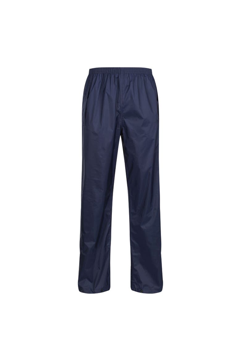 Pro Packaway Waterproof Breathable Overtrousers, Main, color, Navy