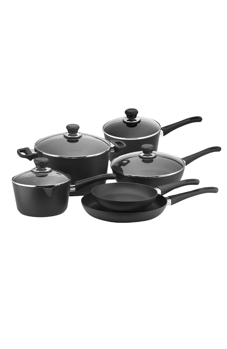 Scanpan Classic 10 Piece Cookware Set, Main, color, Black