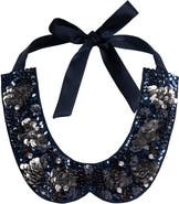 Anne Fontaine Satin Collar