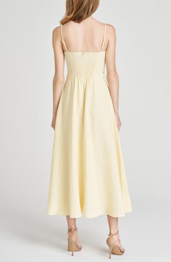 x Styled by COCO! Josefina Linen Blend Dress