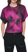 DKNY Print Dolman Sleeve Top