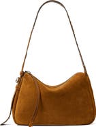Tory Burch Romy Studded Suede Shoulder Bag