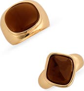 NORDSTROM RACK Set of 2 Signet Rings