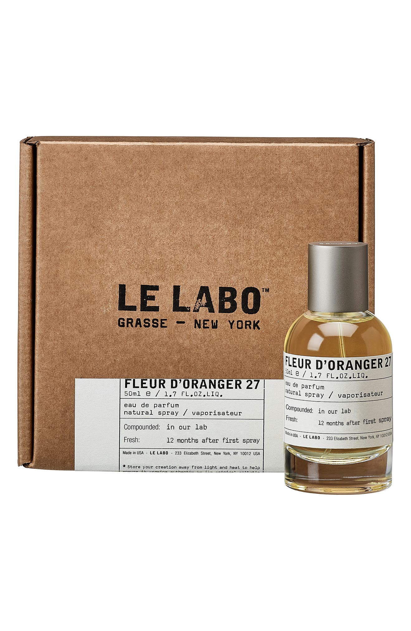 LELABO FLEUR D'ORANGER 27 オレンジ 50ml Fleur d'Oranger 27 Eau de Parfum | Nordstrom