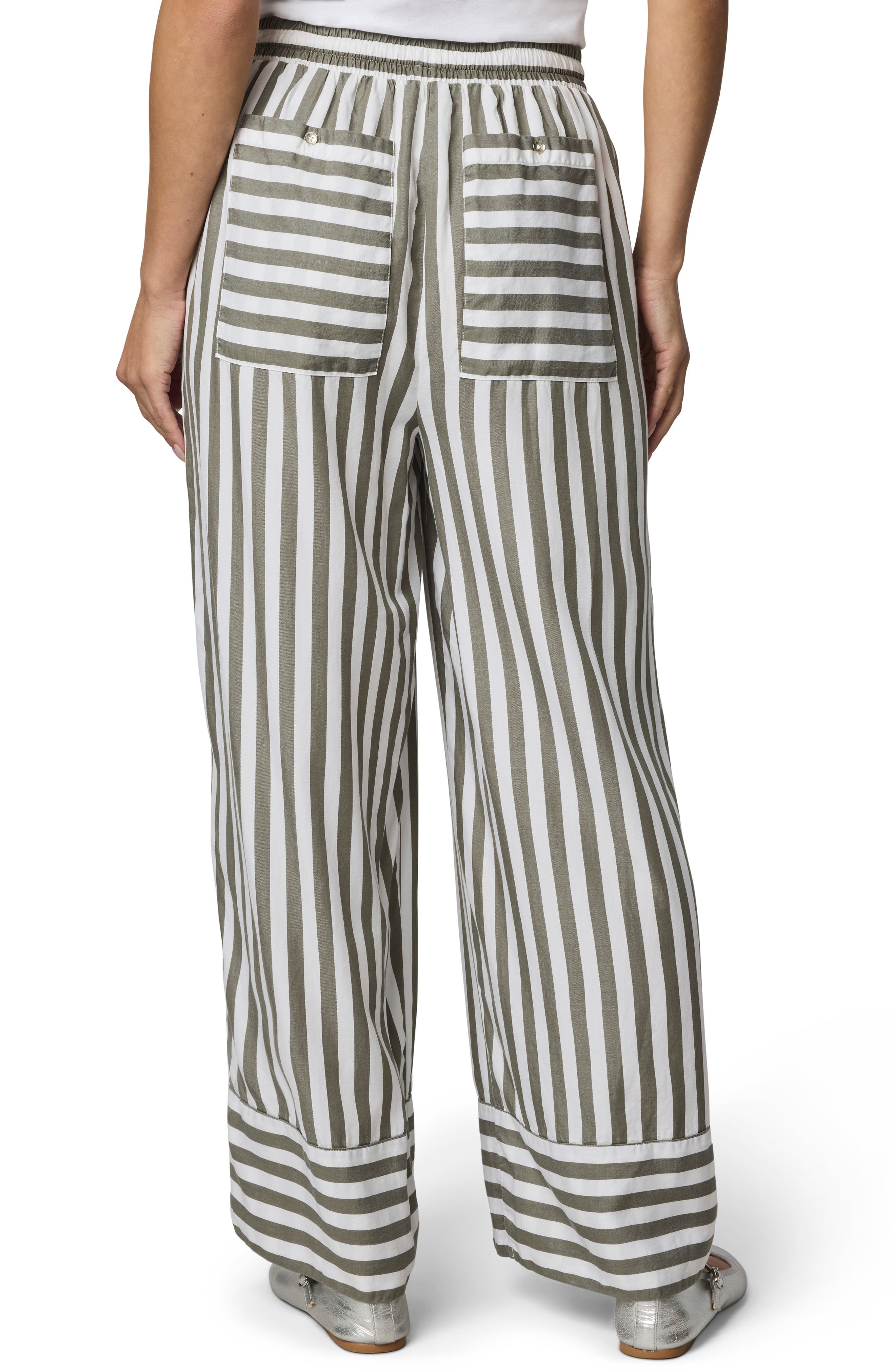 Ella Stripe Drawstring Pants - image 2