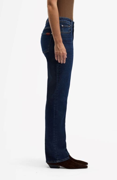 7 For All Mankind Calie Ankle Straight Leg Jeans In Blue