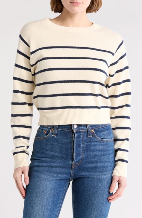 Stripe Knit Pullover