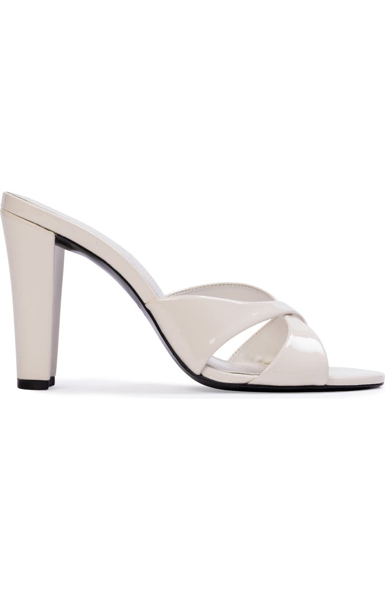 BLACK SUEDE STUDIO Aika 95 Mule, Main, color, Coconut Patent Leather