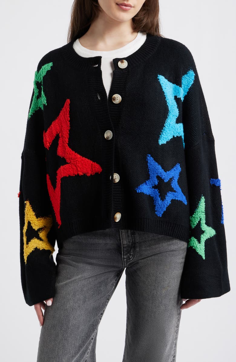 Dressed in Lala Dream of Me Boxy Cardigan, Main, color, 