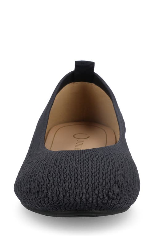 Shop Journee Collection Tru Comfort Foam Maryann Flat In Navy