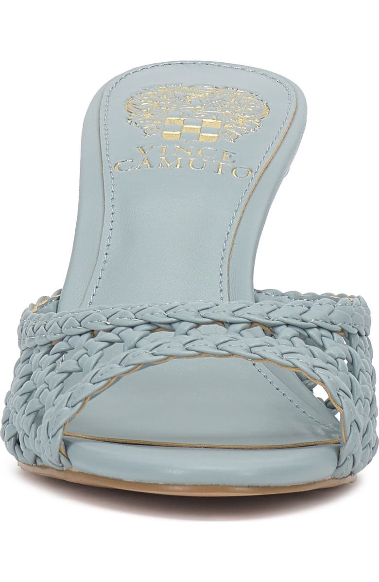 Vince Camuto Prilany Mule Sandal, Alternate, color, Celeste Blue Soft Nappa Silk