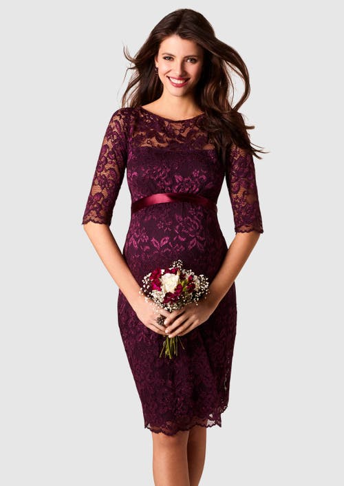 Tiffany Rose Maternity Amelia Maternity Dress in Claret  product