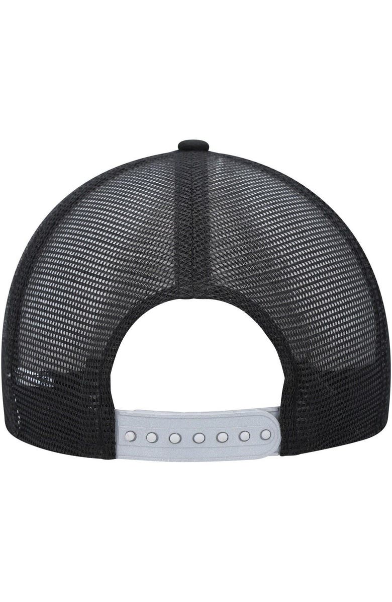 New Era Men's New Era Black Los Angeles Chargers Illumination Golfer Snapback Trucker Hat, Alternate, color, 