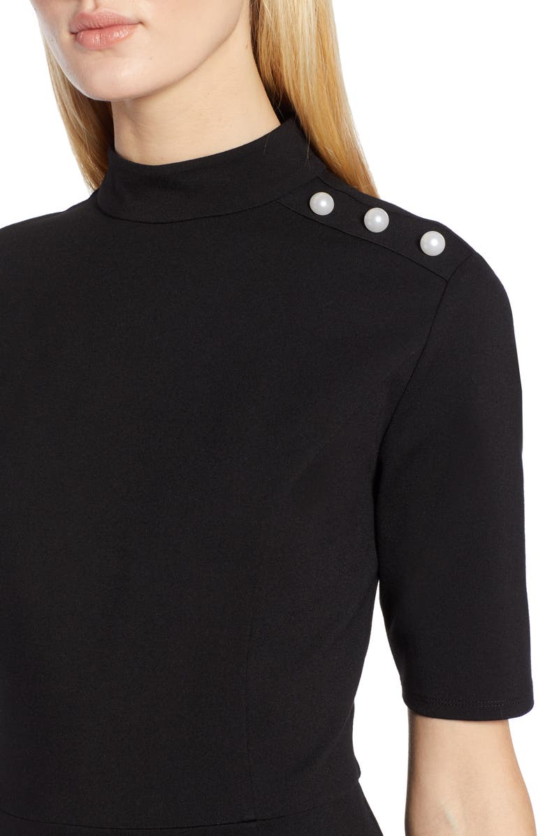 Halogen<sup>®</sup> x Atlantic-Pacific Stretch Ponte Dress, Alternate, color, 