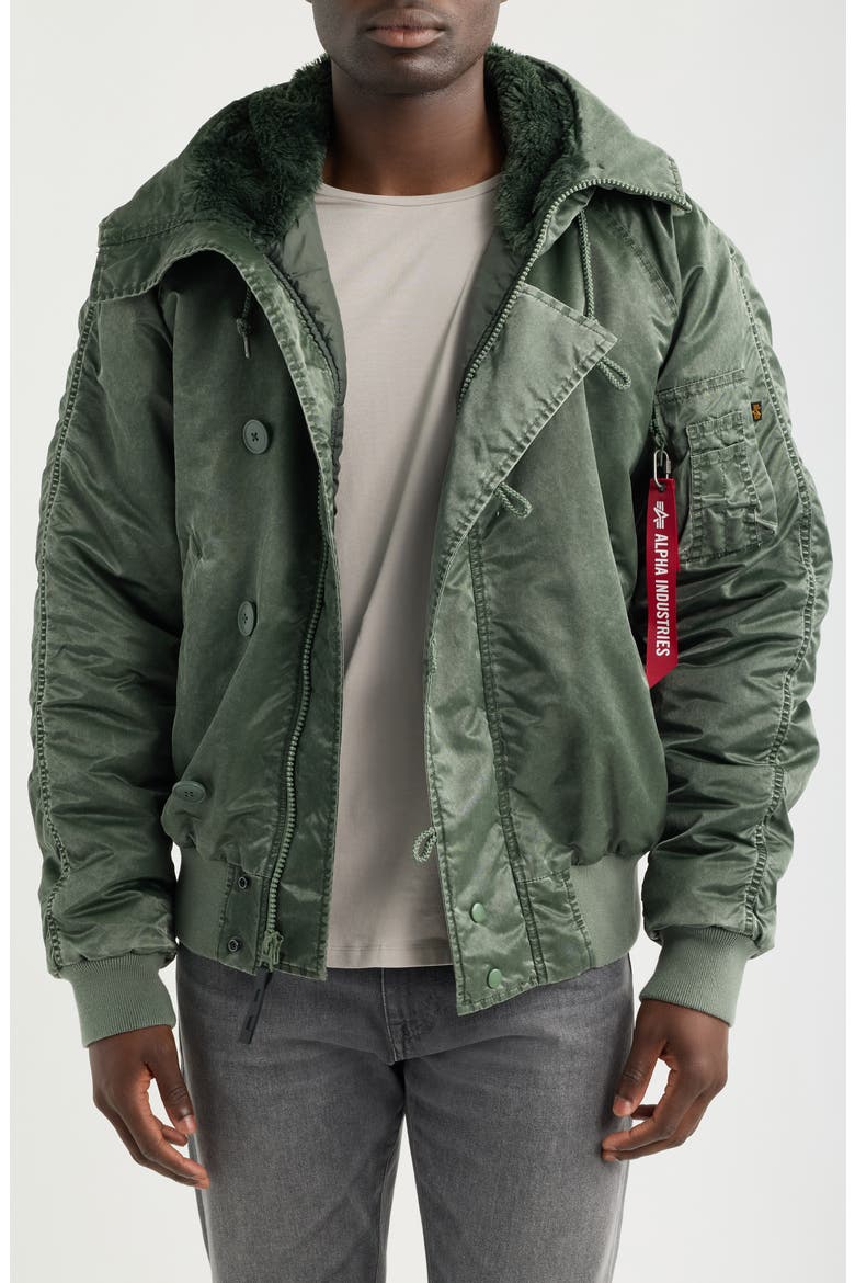 N-2B Heritage Fit Parka, Main, color, DEEP FOREST
