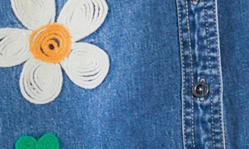 Shop Billy T Pocketful Of Sunshine Embroidered Denim Graphic Button-up Shirt
