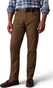 Faherty Reserve Classic Fit Stretch Cotton Twill 5-Pocket Pants