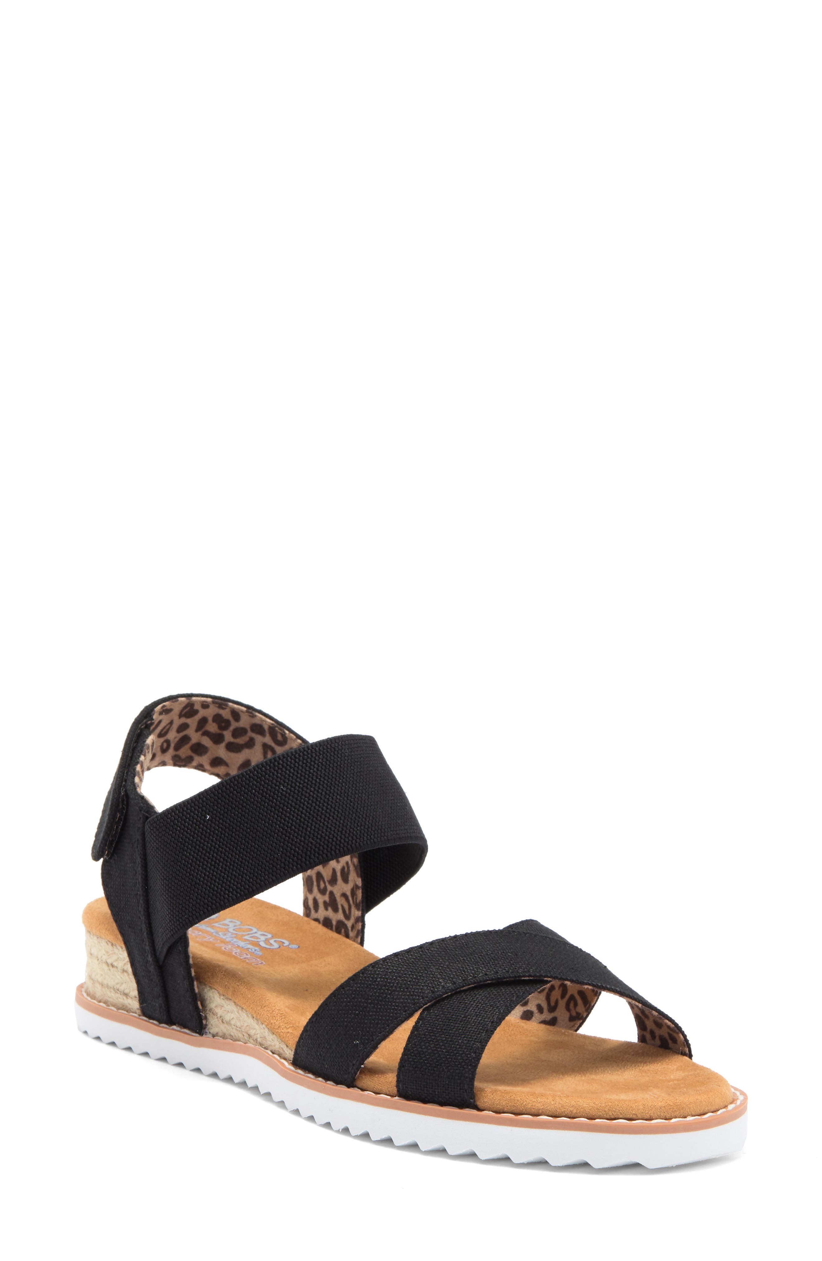 SKECHERS Desert Kiss Wedge Sandal, Main, color, 