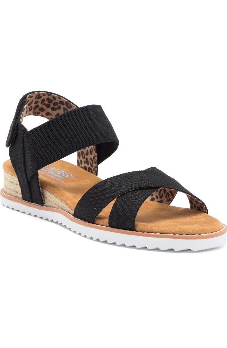 SKECHERS Desert Kiss Wedge Sandal, Main, color,