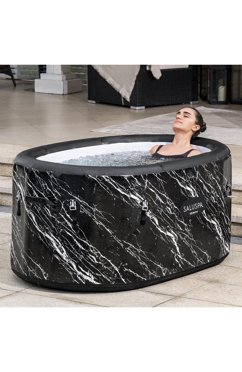 SaluSpa Glacial Dip Cold Plunge Inflatable Tub, Alternate, color, Multicolored