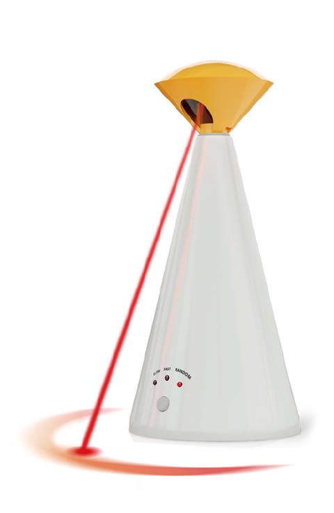 Pet Play Tower with Rotating Laser