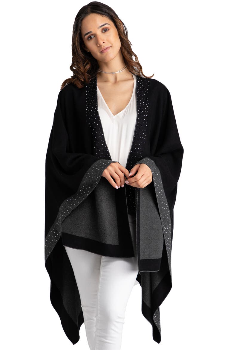 Studded Topper, Alternate, color, BLACK