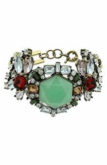 OLIVIA WELLES Flora Statement Bracelet