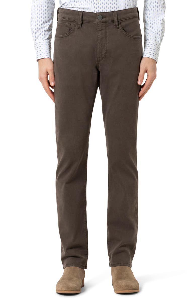 34 Heritage Courage Stretch Cotton Twill Straight Leg Pants, Main, color, Oak Twill