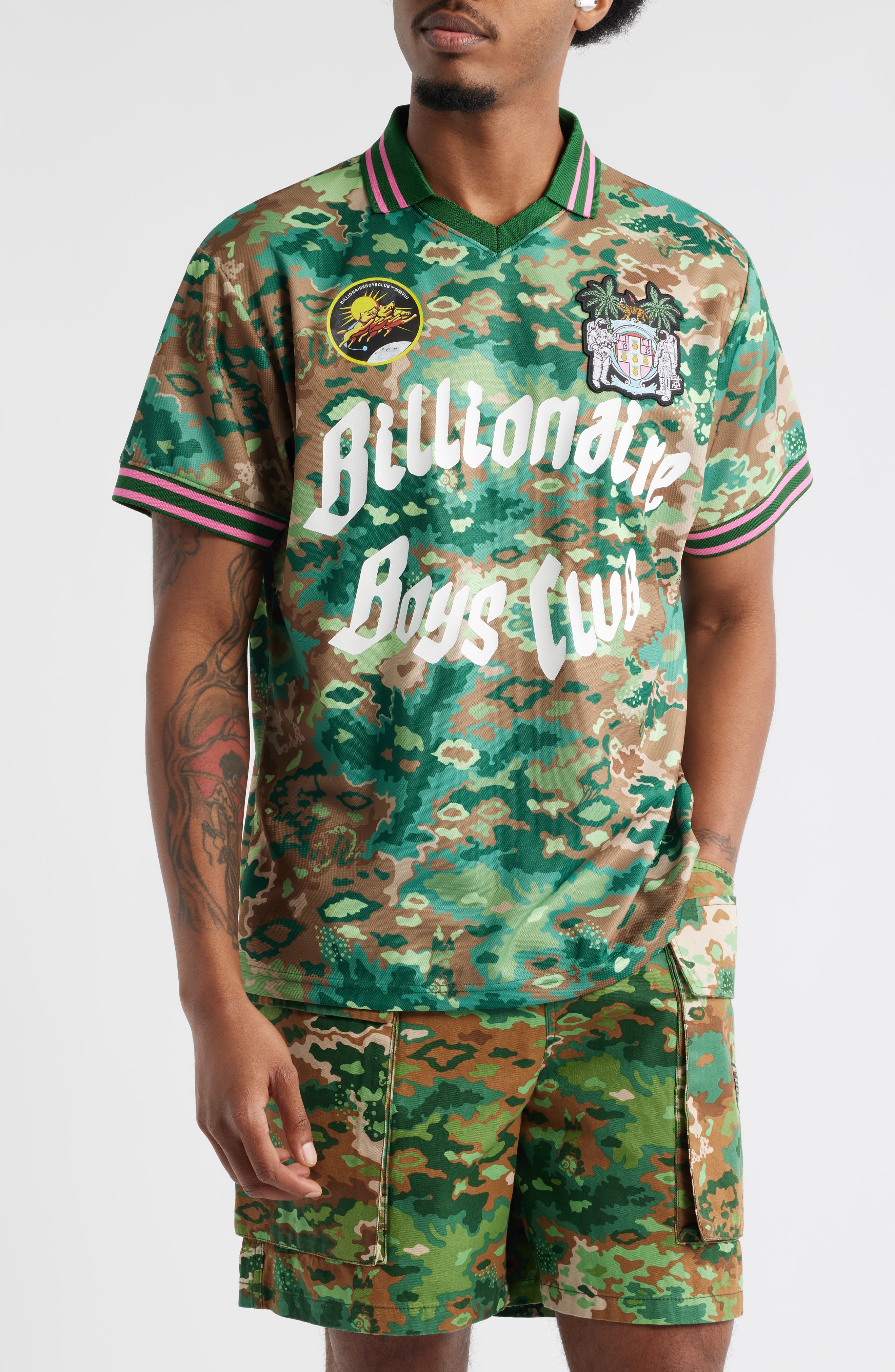 Billionaire Boys Club Galaxy Jersey Johnny Collar Polo